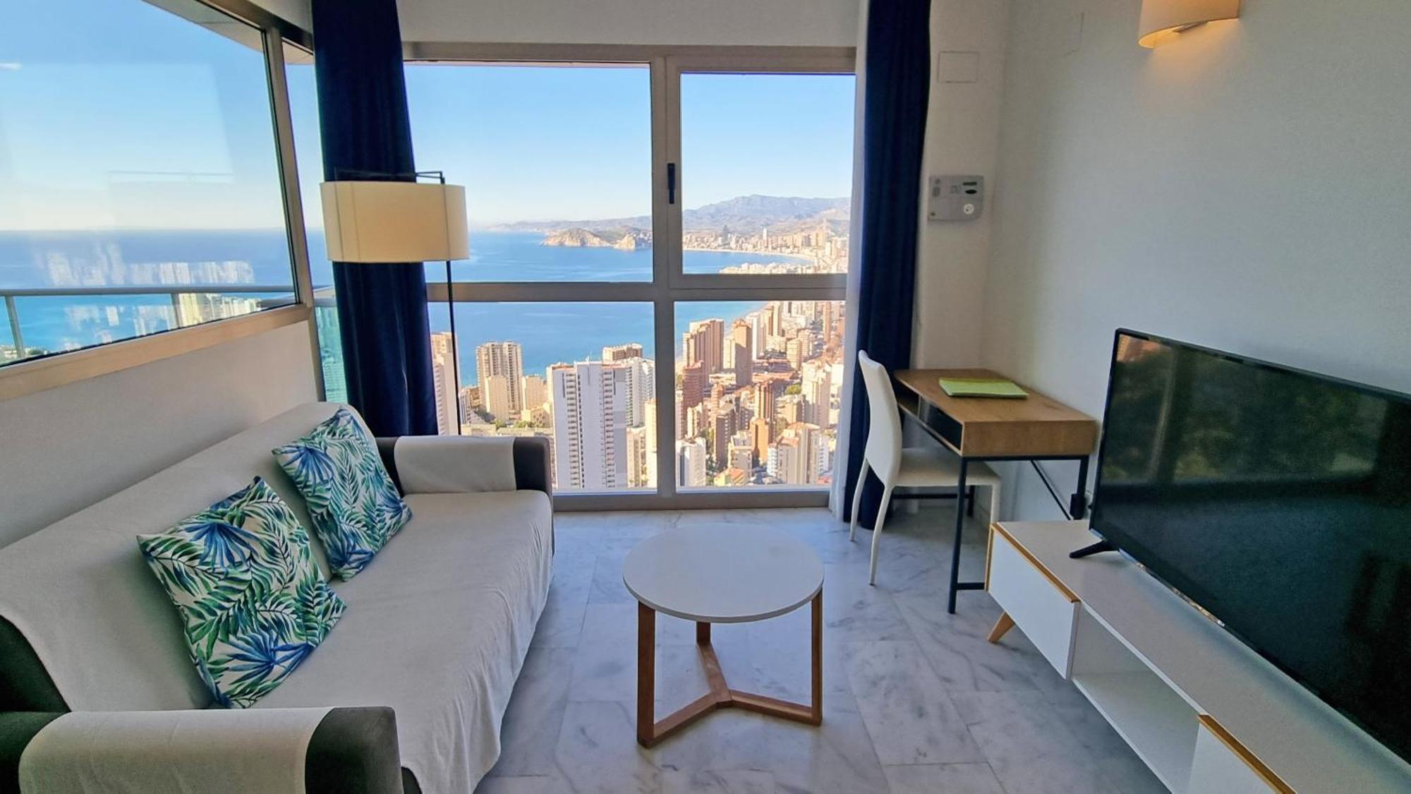 בנידורם Highrise Apartment With Private Terrace & Sea Views - 34Th Floor מראה חיצוני תמונה